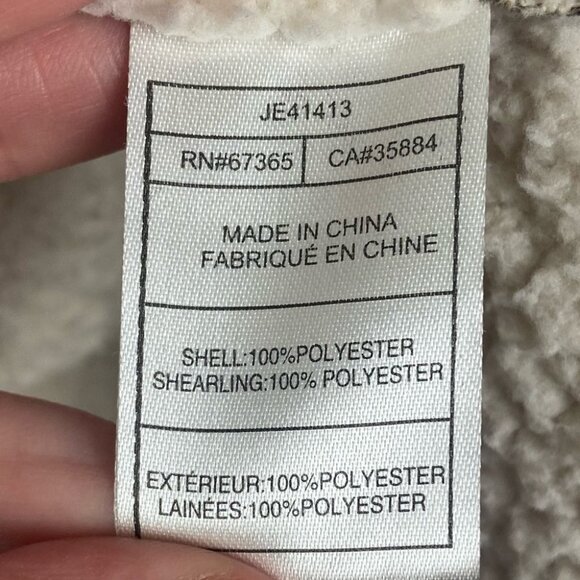 Revolve BB Dakota Levy Shearling Fleece Vest Faux Fur Size Small‎ Walnut Brown - Picture 7 of 10